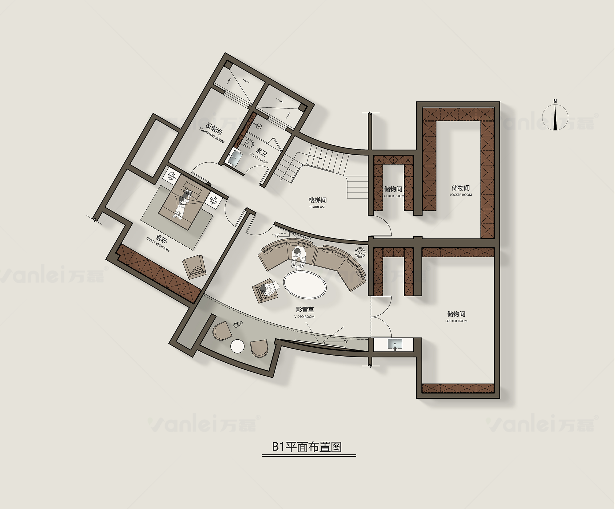 環(huán)球設計刊登案例｜「宛居」450㎡氣質美墅由萬磊北京團隊全案落地