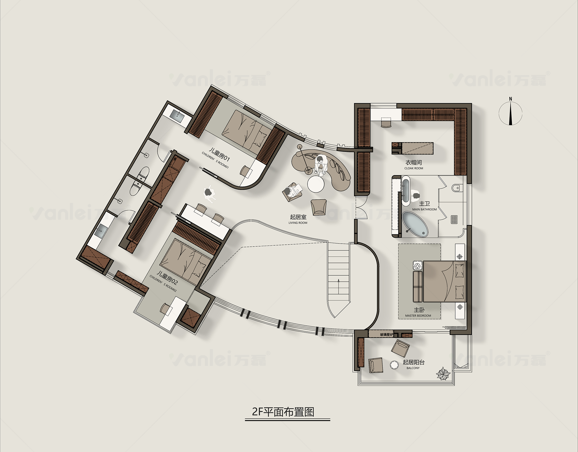 環(huán)球設計刊登案例｜「宛居」450㎡氣質美墅由萬磊北京團隊全案落地