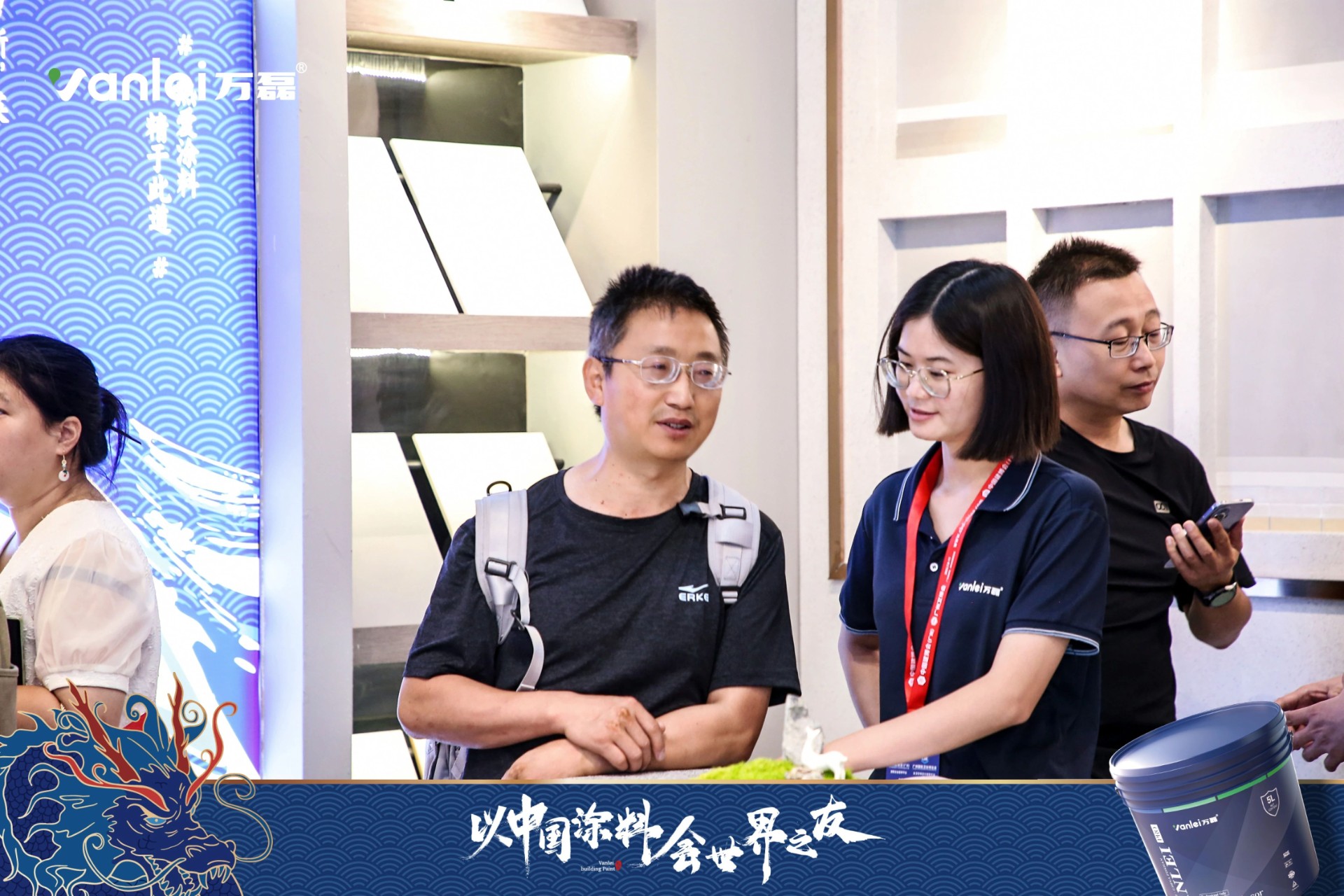 七年蟬聯(lián)展館人氣王！萬(wàn)磊涂料，以中國(guó)涂料，會(huì)世界之友