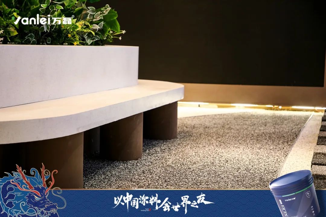 七年蟬聯(lián)展館人氣王！萬(wàn)磊涂料，以中國(guó)涂料，會(huì)世界之友